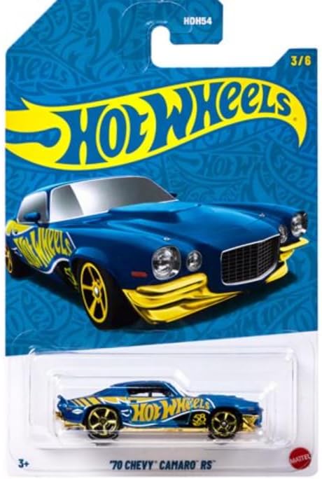 Hot Wheels 58th Anniversary Pearl and Chrome Vehicle Set, Blue and Gold, 2026 Collection, Set of 5, NO Chase