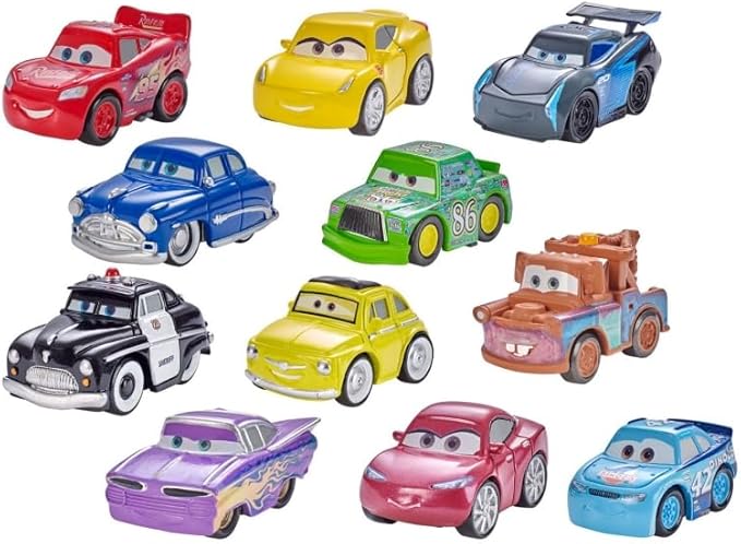 Pixar Disney Cars 3 Die-Cast Mini Racers Blind Boxes - Bundle of 3