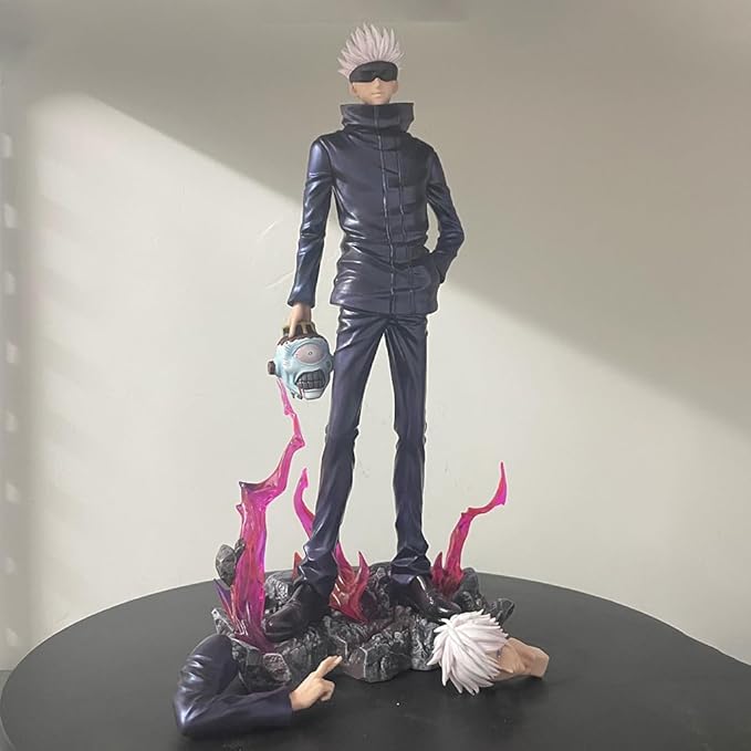 JJK Anime Figures Gojsa Figure Statues Interchangeable Heads and Arms Hidden Inventory Anime Action Figurine 34CM