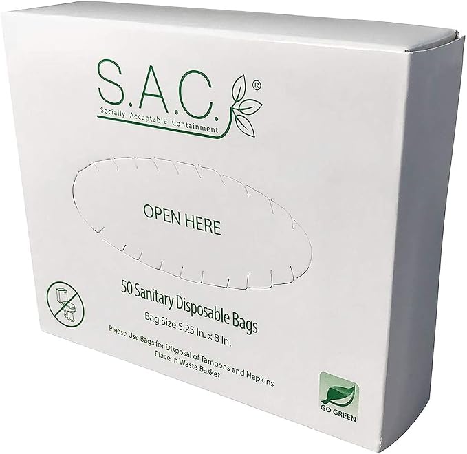 Sanitary Napkin Disposal Bags pack of 4