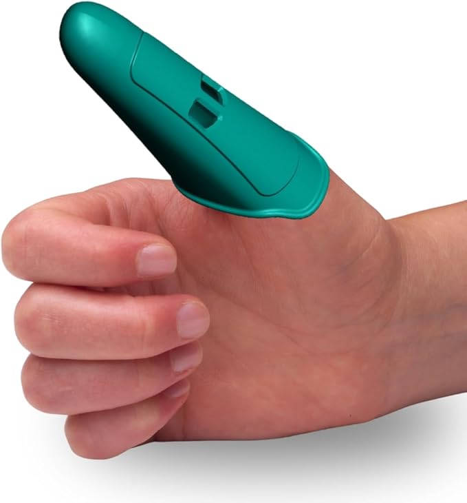 Thumbsavers Advance Massage Tool for Deep Tissue and Trigger Point Massage – Joint Support for Massage Therapists, Chiropractors and Physical Therapists – Hand Protection Aid (Small, Teal)