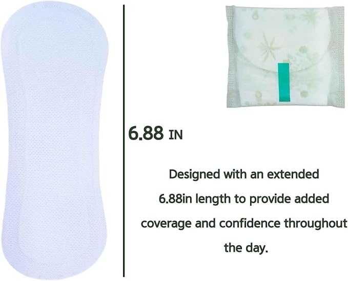 귀애랑 Korea Women's Panty Liners, 17.5cm (Long), Breathable & Comfortable, Individually Wrapped, 38 Count