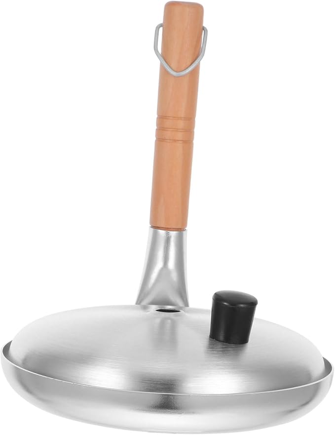 1 Set Pan For Katsudon Oyakodon: Parent Child Pot For Induction Stove - Vertical Handle Japanese Tamagoyaki Omelette Egg Cuisine Skillet Lid Traditional For Gas
