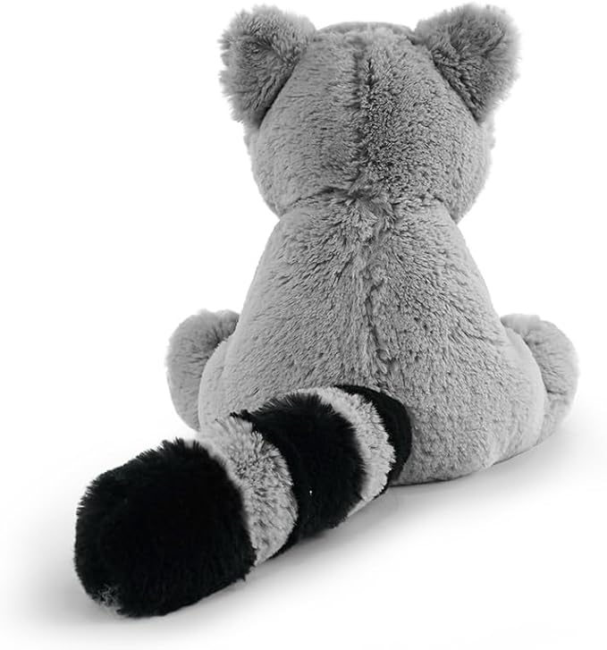Raccoon Stuffed Animal Toy, Soft Huggable Raccoon Plush Toys for Kids, Cute Stuffed Animals Gift for Boys Girls and Toy for 1-3 Toddlers -8.5 Inch