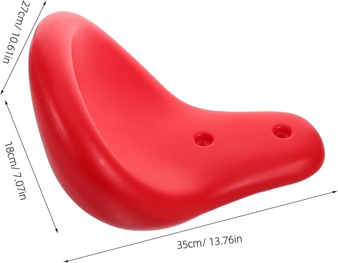VICASKY Seesaw Replacement Seat, Heavy-Duty UV-Resistant Plastic Playground Swing Seat Pad for Park & Backyard Play Set Equipment Repair Parts 13.78X10.63X7.87 Inches