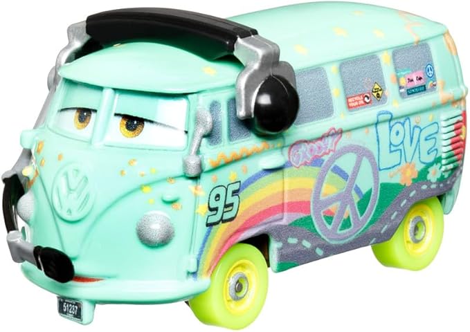 Disney Cars Glow Racers Fillmore 1:55 Scale Diecast Vehicle