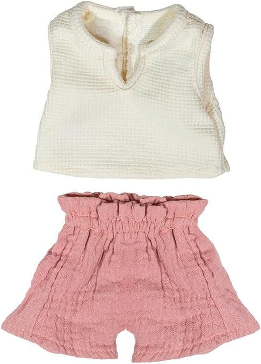 Miniland - Clothes for 15 inches Doll, Clothing Accessory for Dolls, Summer T-Shirt and Pants