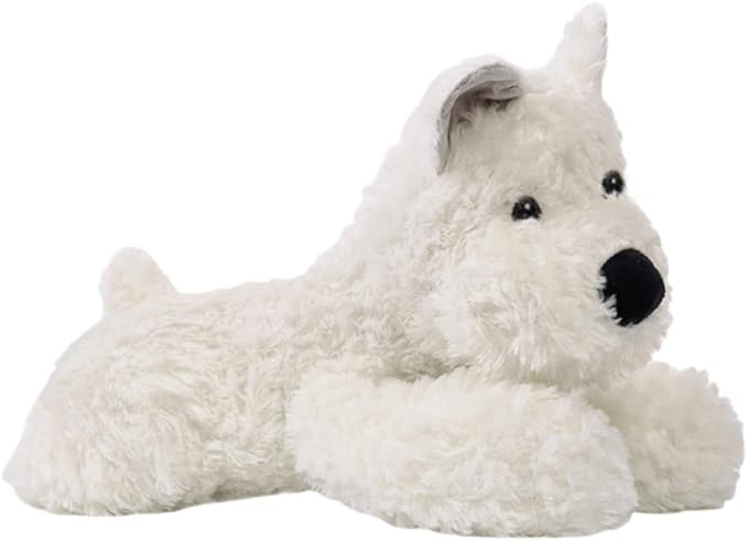 Adorable West Highland White Terrier Dog Plush Toy - 11.8" Soft Stuffed Animal Toy, Kid's Best Friend