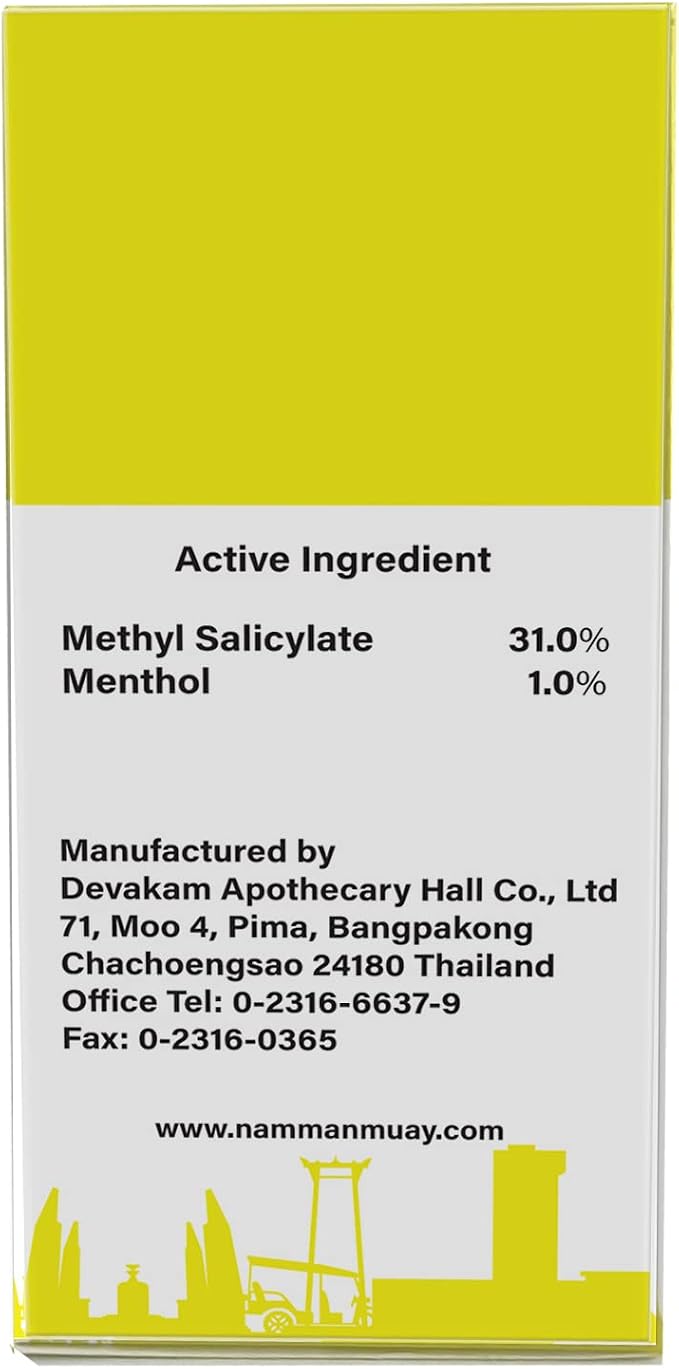 New Namman Muay Thai Boxing Liniment Sport Athlete Masssage Oil Essential Oil 30ml