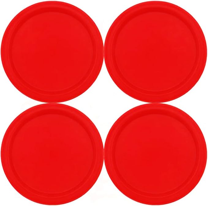 3.25 or 2.5 Inch Air Hockey Pucks - Professional, Durable Pucks for Large Tables - Compatible with Standard Pushers and Goals - Best Air Hockey Accessories for Fun and Entertainment by INSCOOL