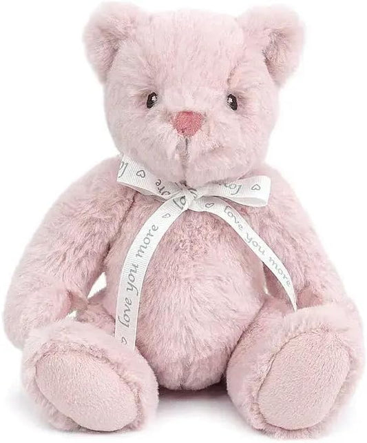 MON AMI ‘Love U’ Pink Teddy Bear Stuffed Animal – 10’’, Teddy Bear Plush for Baby Shower, Cute Plushies for Kids of All Ages