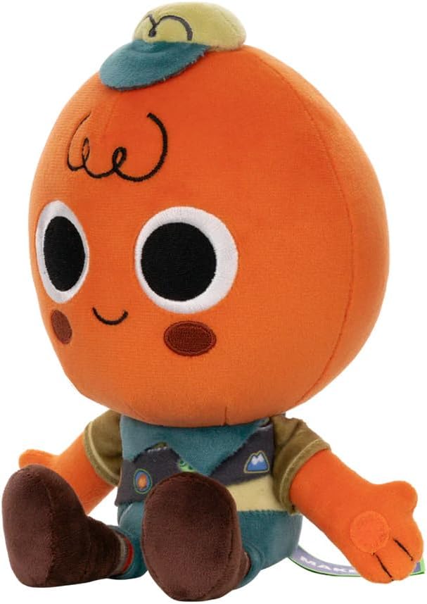 Bing-Bong-Peak Scout Ornaments Figurines Plush Pillow Doll Decorative Stuffed Figurine Hugable Cushion Home Sofa Bed 7.28inch (Orange)