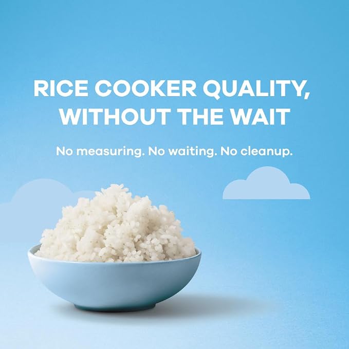 OTOKI Korean Cooked White Rice, Authentic Fluffy Rice, Ready in 2 Minutes, Gluten-Free Microwavable Bowls, 7.41 oz (Pack of 12)