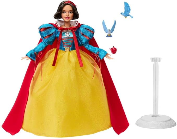 Mattel Disney Collector Snow White Collectible Fashion Doll in Signature Clothing Inspired by Disney Live Action Movie, Gifts for Kids and Collectors