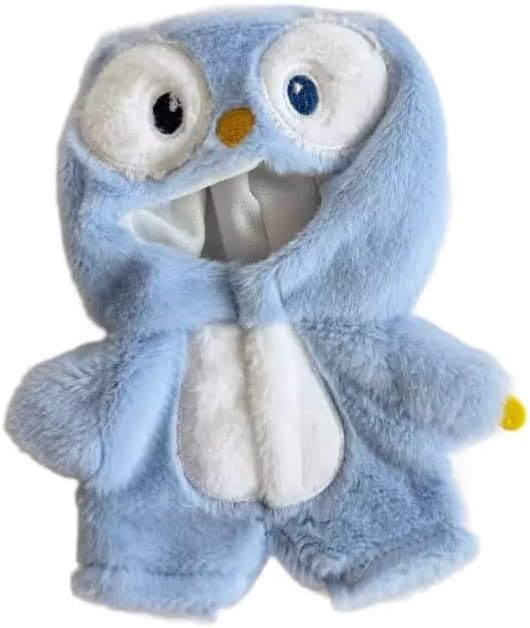 2026 New Adorable One-Piece Penguin Clothes for 17cm Dolls, Outfits for Clothes Set, Cute Dolls Keychain Accessories (Doll Not Included)