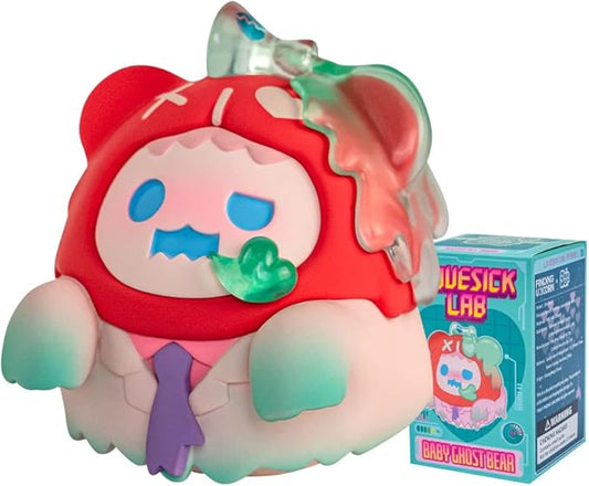 BEEMAI Ghost Bear Lovesick Lab Series 12PC Random Design Cute Figures Desktop Ornament Collectible Toys Birthday Gifts (Whole Set)