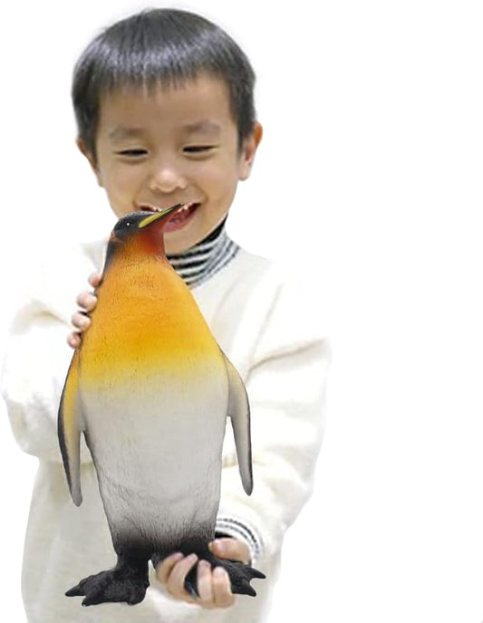 SmilerSmile Simulated Ocean Big Animal, One pc 15Inch Soft Filled Rubber Sea Educational Toys (Penguin)