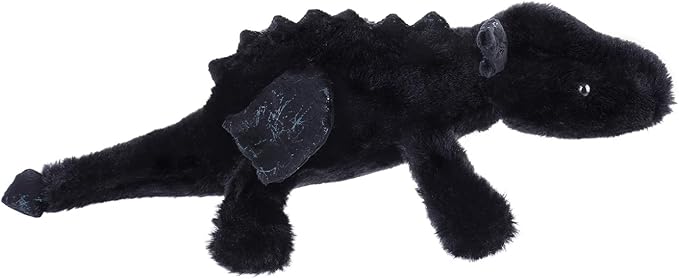 Apricot Lamb Black Lying Dragon Stuffed Animals for Kids, Soft Cute Plush Toys for Baby Girl and Boy, 11 Inches