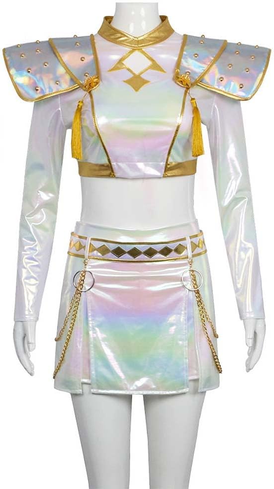 Skirt Set Dance Outfit Set Stage Costumes for Girls Party Costume