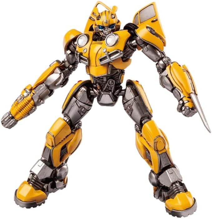 Transformers Bumblebee Figure Model Kit – Beetle Easy to Assemble 3D Articulated Action Pre Painted Collectible Series Toys Hobby 08100