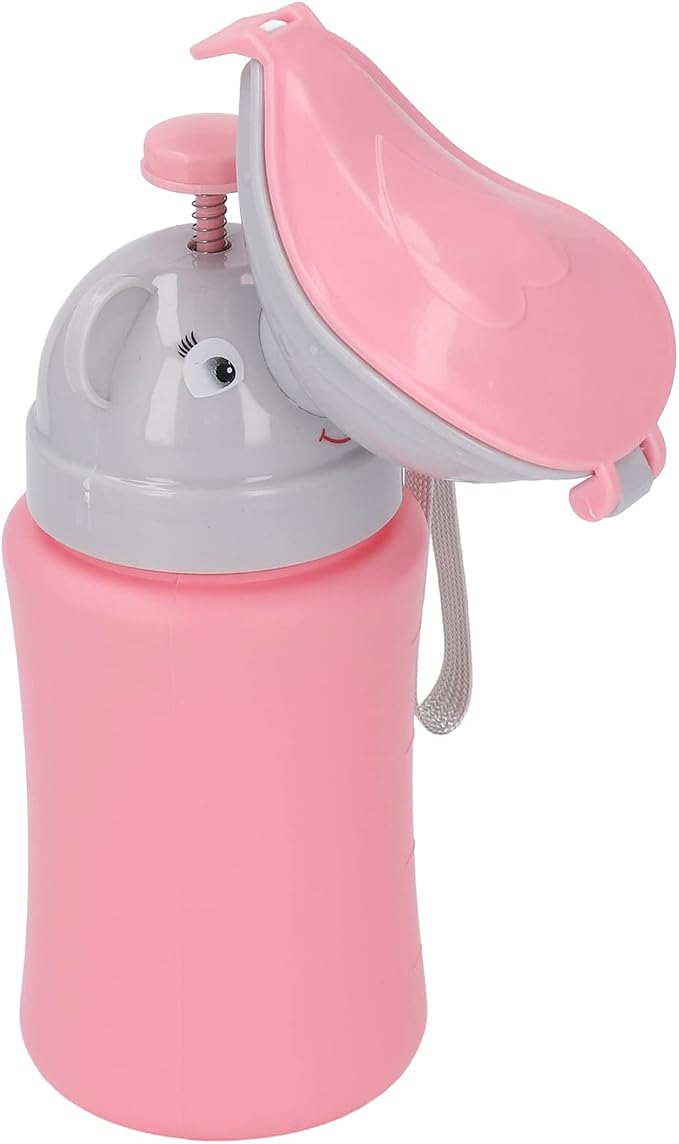 FTVOGUE Portable Potty Emergency Urinal Toilet for Travel and Camping Child Kid Toddler Pee Training Cup (for Girl)