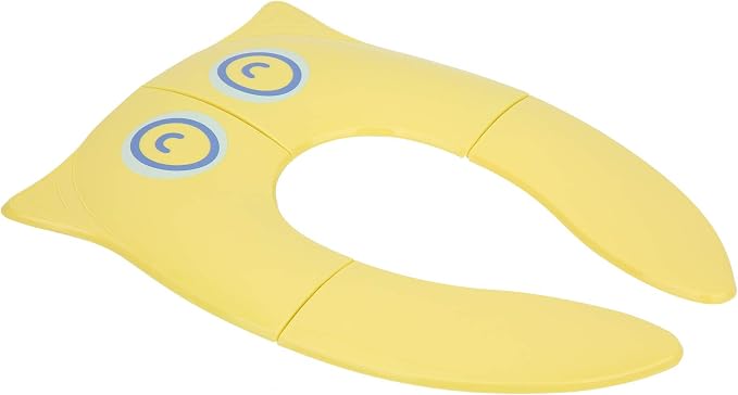 Potty for Travel – Folding Portable Toilet Training with Cute Designs & NonSlip Base (toilet seat)