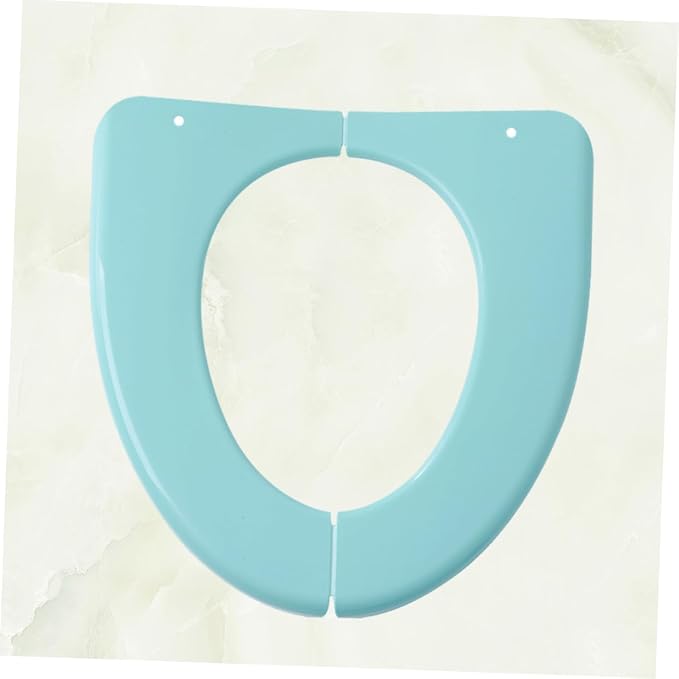 NOLITOY 1pc Folding Potty Seat Cover Lightweight Portable Toilet Training Cushion for Home and Standard Toilets Made of Safe Plastic Nordic Green