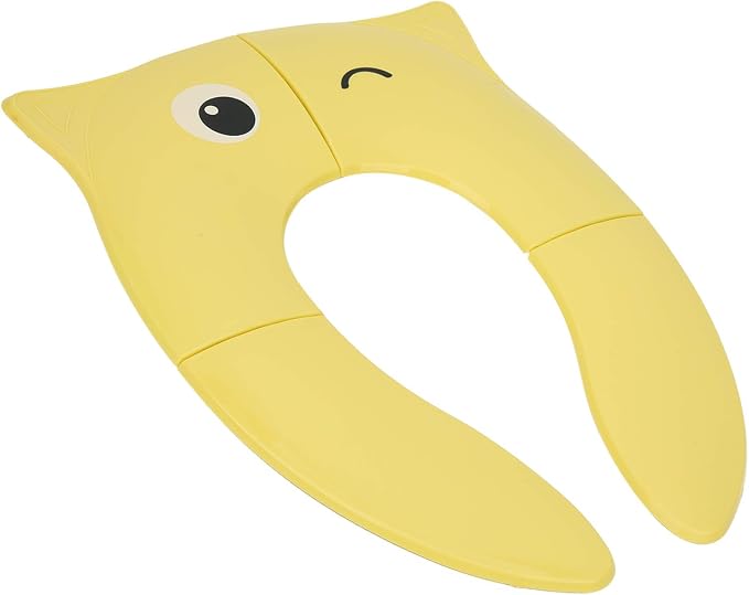 Potty for Travel – Folding Portable Toilet Training with Cute Designs & NonSlip Base (toilet seat)