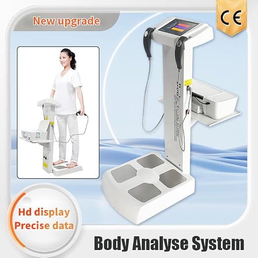 Body Fat Analyzer with Printer, Body Composition Analyzer, Body Fat Scale/Weight Scale for Accuracy 25 Key Metrics, Body Scanner Analyzer Body Fat with BMI for Gym, Fitness Studio and Home Use