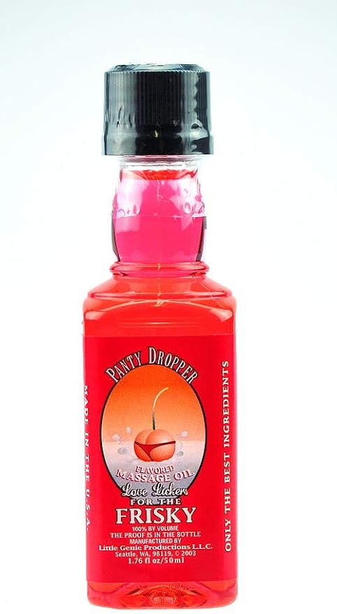Love Lickers Cherry Flavored Warming Oil (Edible) Rub it on/ Lick it Off (Sexy Body Oil) (Kinky Erotic Massage)