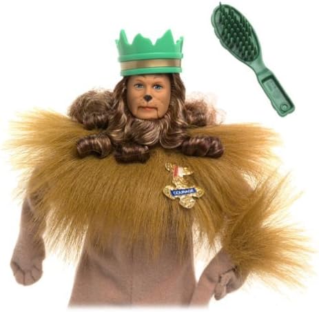 Barbie Ken as the Cowardly Lion in the Wizard of Oz