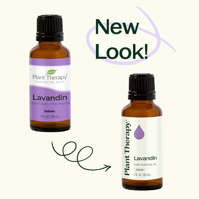 Plant Therapy Lavandin Essential Oil 30 mL (1 oz) 100% Pure, Undiluted, Supports Calm and Balanced Emotions