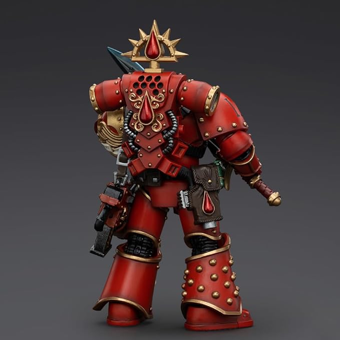 JOYTOY-Warhammer The Horus Heresy -1:18-Action Figure-Blood Angels Raldoron First Captain of The Blood Angels-Collection Model Birthday Gifts-4.9-Inches