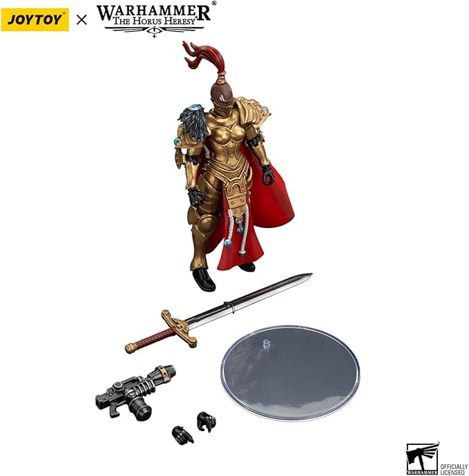 JOYTOY Warhammer Horus Heresy Sisters of Silence White Falcons Vigilator Cadre Vigilator 2, 1:18 Scale 4.17in Action Figure Mecha Joy Toy Collection Model