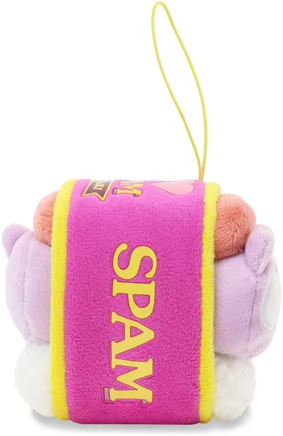 Anirollz Stuffed Animal Plush Keychain - Official SPAM Musubi Plush Toy |Soft, Squishy, Warm, Cute, Comfort, Safe| Pillow with Owl - Birthday Deco Graduation Gift 4" Owlyroll