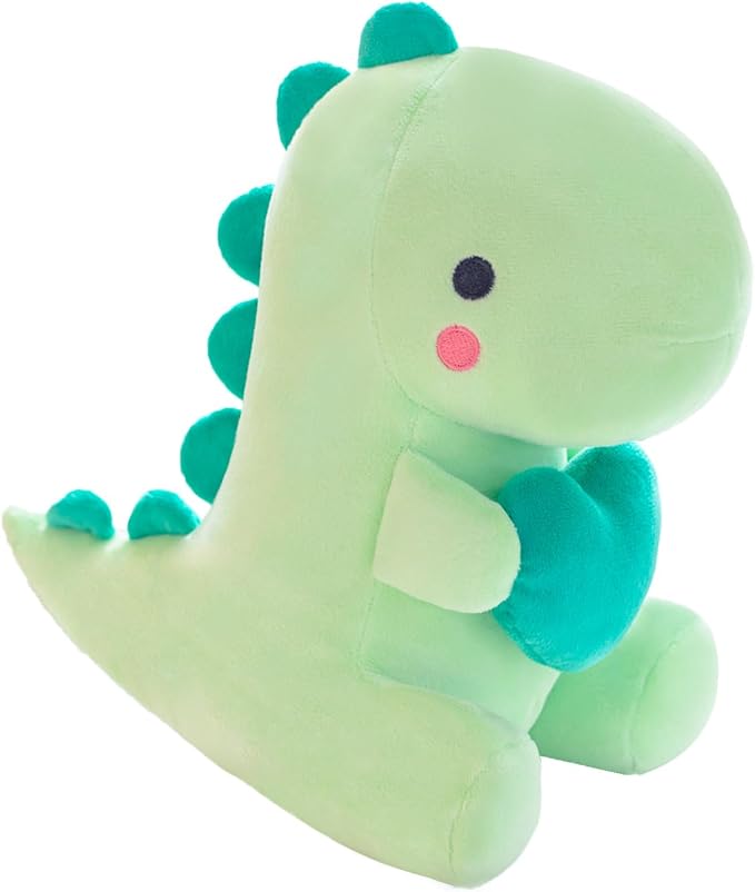 Dinosaur Stuffed Animal, Dinosaur Plush Toy, Loving Soft Dino Plush Toy, Sweet Romantic Cute Dinosaur Plush Toy(10.8 inch)