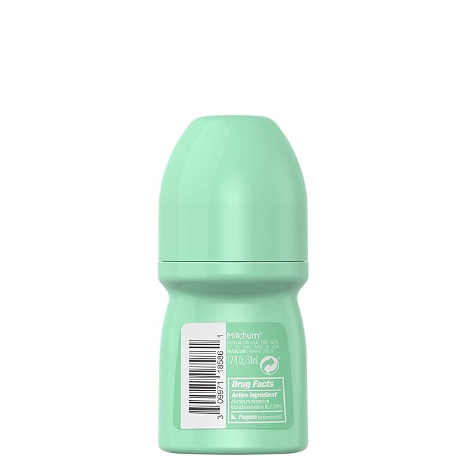 Mitchum Women Invisible Roll-On, Powder Fresh 1.7 oz (Pack of 3)