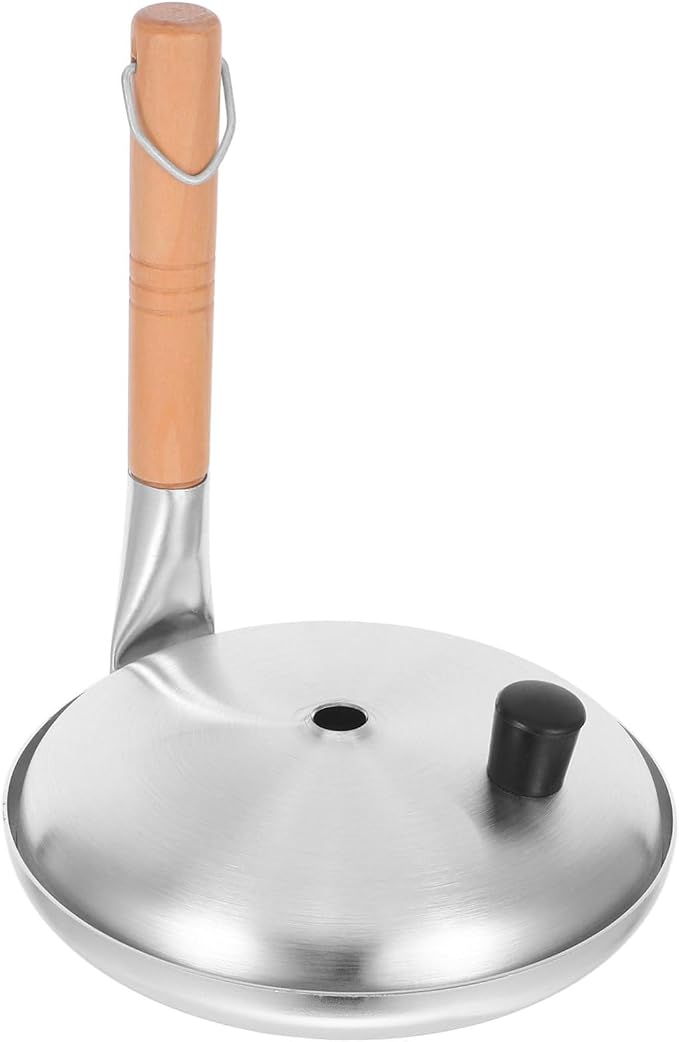 Mobestech Japanese Oyakodon Pan with Lid Nonstick Vertical Handle Frying Pan for Eggs Cooking Pot for Induction and Gas Stoves Healthy Low-fat Cooking