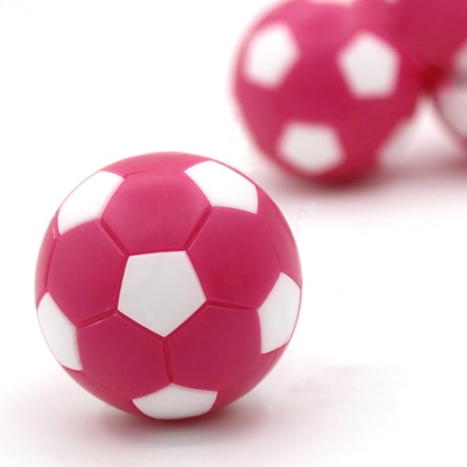PGYUD Table Soccer Balls 36mm(1.42 Inch), 12 Pack Foosball Replacement Balls – Multicolor Mini Foosballs for Standard Tables,Foosball Table Balls