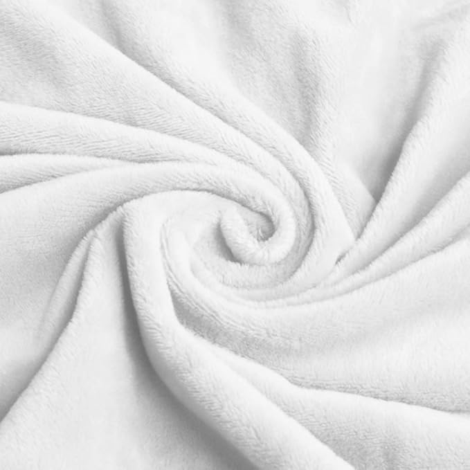 American Baby Company Heavenly Soft Chenille Fitted Pack N Play Playard Sheet 27" x 39", Warm and Cozy Chenille Pack and Play Sheet, White, for Boys and Girls, Fits Most Mini Crib Mattresses