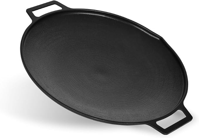 Korean BBQ A IH Griddle Grill Pan, Nonstick Coating, All Stove(Gas, Electric & Induction),Indoor Outdoor Griddle (12 IN)