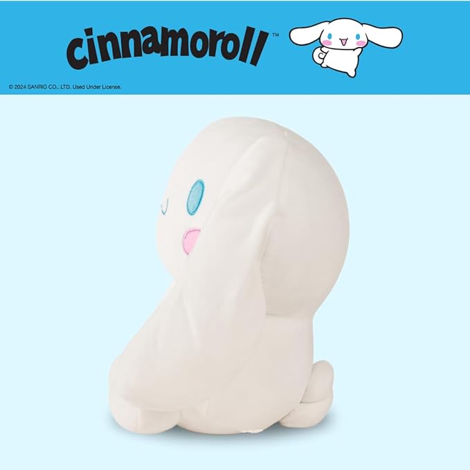 Cinnamoroll Bedding Super Soft Plush Calming 3Lb Weighted Cuddle Pillow Buddy, Comfort Pillow, (Officially Licensed Product) by Franco Calm