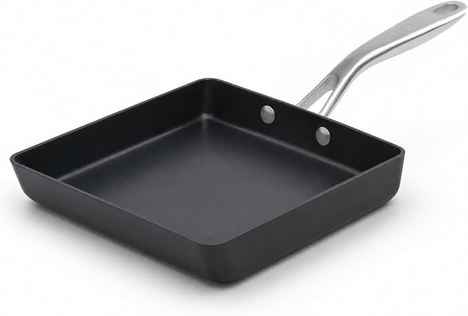 TECHEF - Onyx Collection, Nonstick Tamagoyaki Japanese Omelette Pan/Egg Pan (PFOA Free), Made in Korea