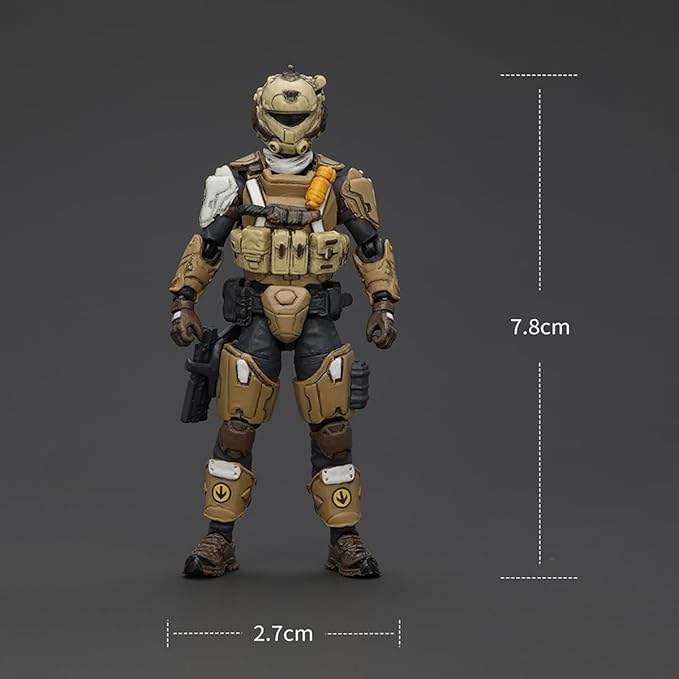 JOYTOY Action Figure 1/25 Battle of The Stars Fear XS-02 Assault Type-Pilot Collection Models Birthday Gifts