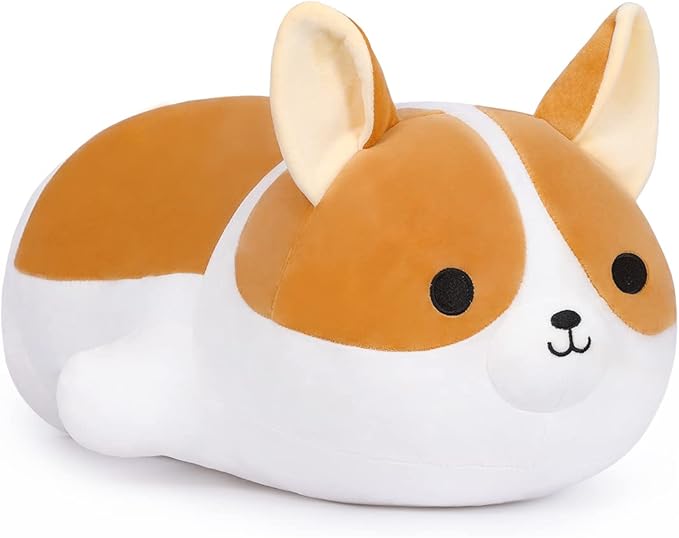 Corgi Stuffed Animal Soft Corgi Dog Plush Toys, Cute Shiba Inu Akita Plush Pillow Gifts for Kids and Girls(31.4inch/80cm)…