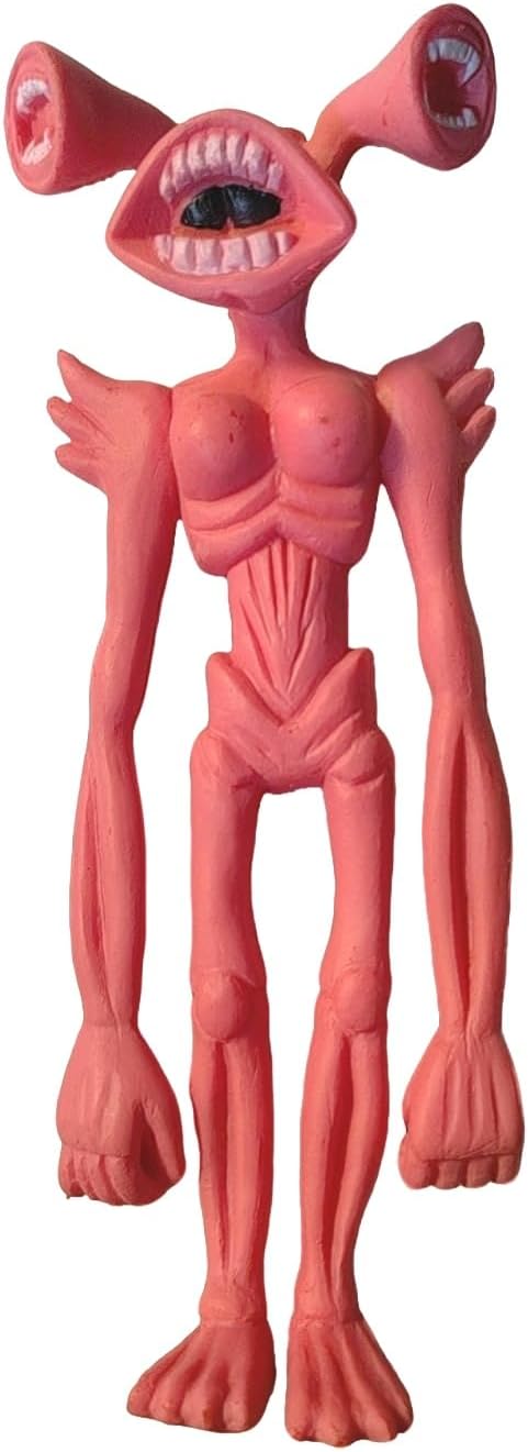 6 PCS Siren Head Toys Action Figure Model Doll Gift for Kids Halloween Thanksgiving Christmas Birthday Gifts