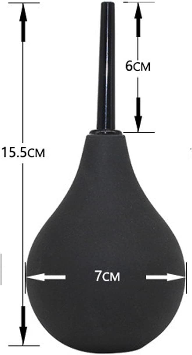 Premium Vaginal Douche and Enema Cleaner，Enema Bulb for Men, Anal Douche for Women,Say Goodbye to Discomfort and Odor (160-black)