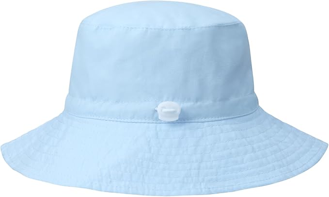 MaxNova Baby Sun Hat Smile Face UPF 50+ Toddler Bucket Hat for Boys Girls 0-7 Years
