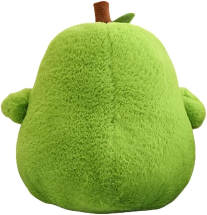 Cute Fruit Pear Duck Stuffed Animal Plush Toy Pillow - Girls and Boys Birthday Gift - 7.8" (Green 7.8)