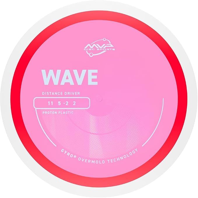 MVP Disc Sports Proton Wave Disc Golf Distance Driver (Colors May Vary)